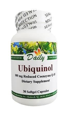Ubiquinol by Daily Manufacturing (30 Soft Gels)