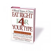 Eat Right 4 Your Type Book by Dr. D'Adamo