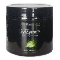 LiyfZyme 9 oz Powder by PuraDyme Plant-based Digestive Enzymes
